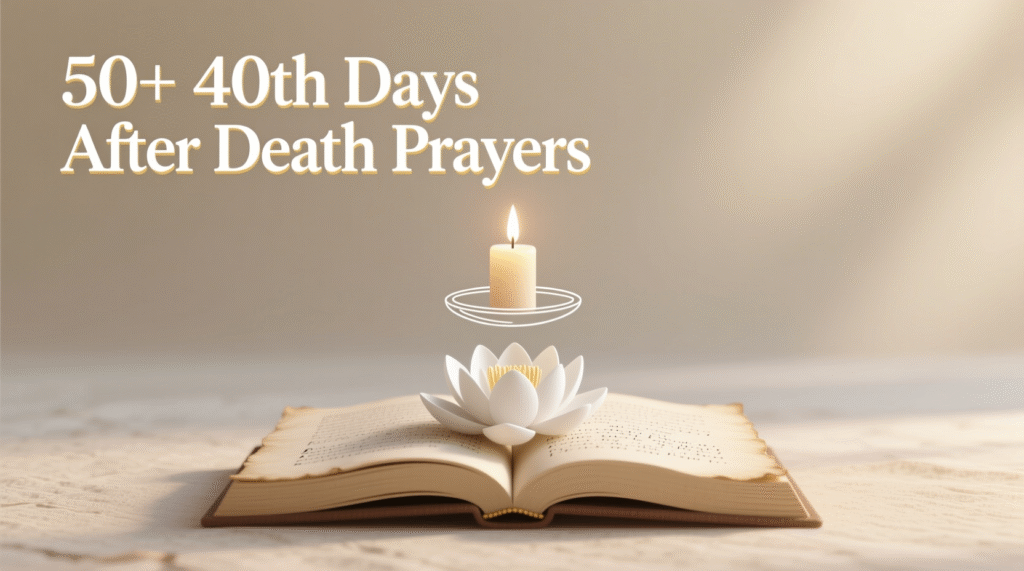 40 days after death prayer