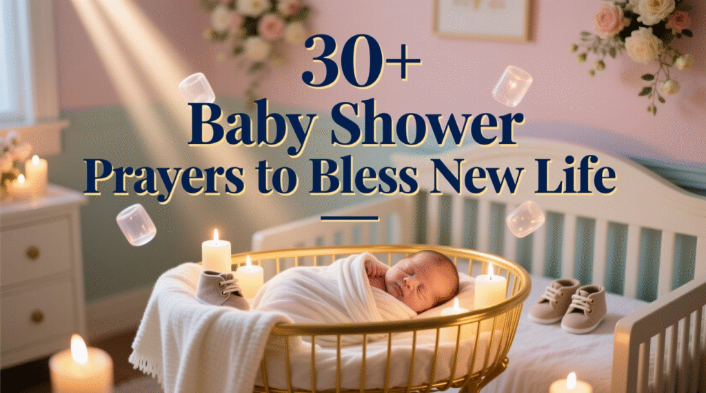 30+ Baby Shower Prayers to Bless New Life