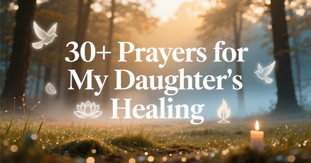 prayer for my daughter healing