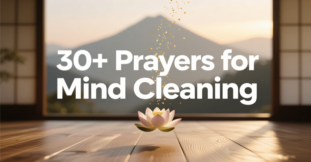 prayer for mind cleansing