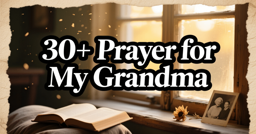 prayer for my grandma