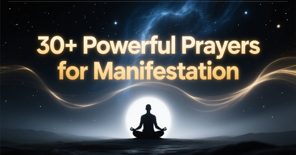 prayer for manifestation