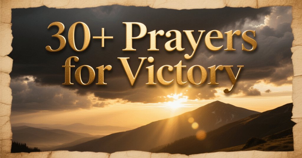 prayer for victory