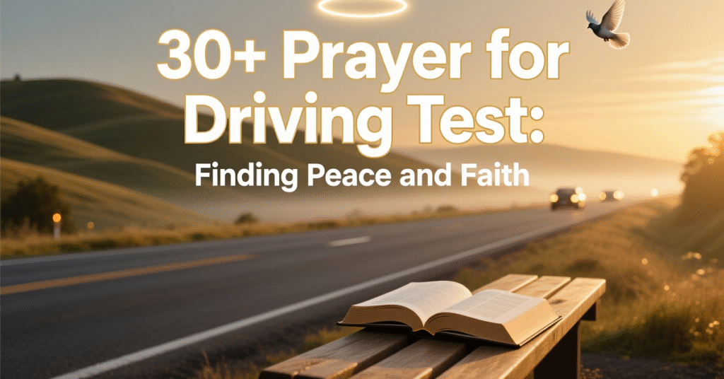 prayer for driving test
