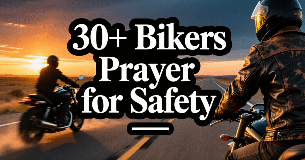 bikers prayer for safety