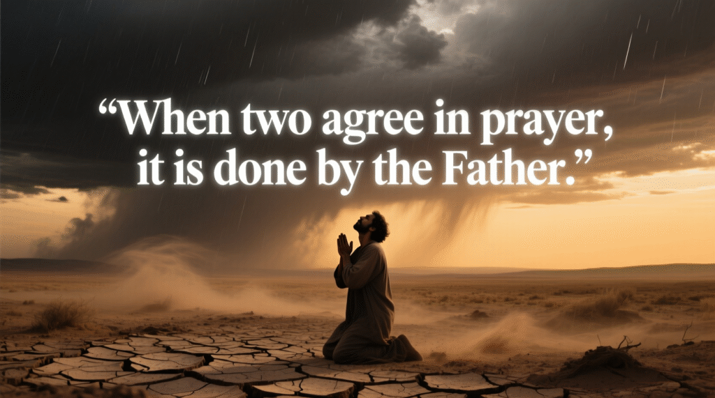 prayer for rain in drought