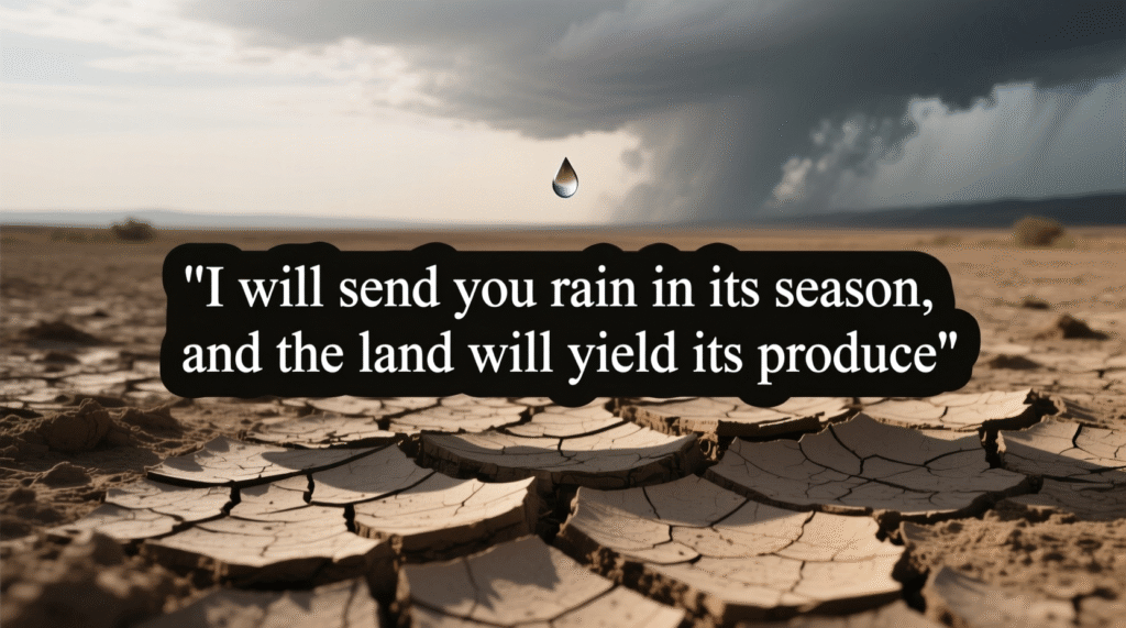 prayer for rain in drought