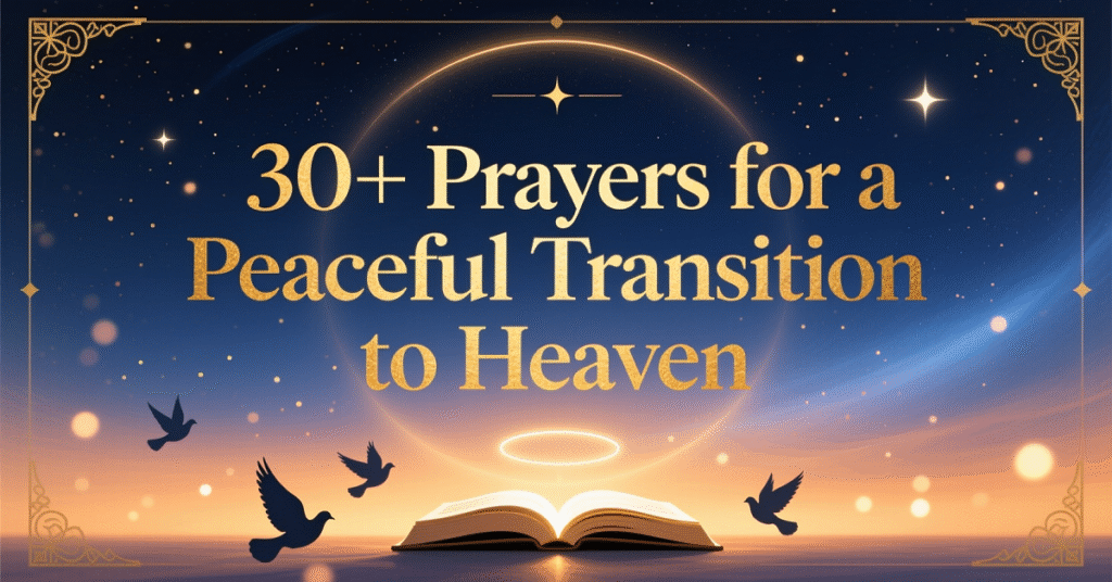 prayers for a peaceful transition to heaven