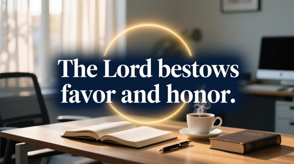 prayer for favor at work