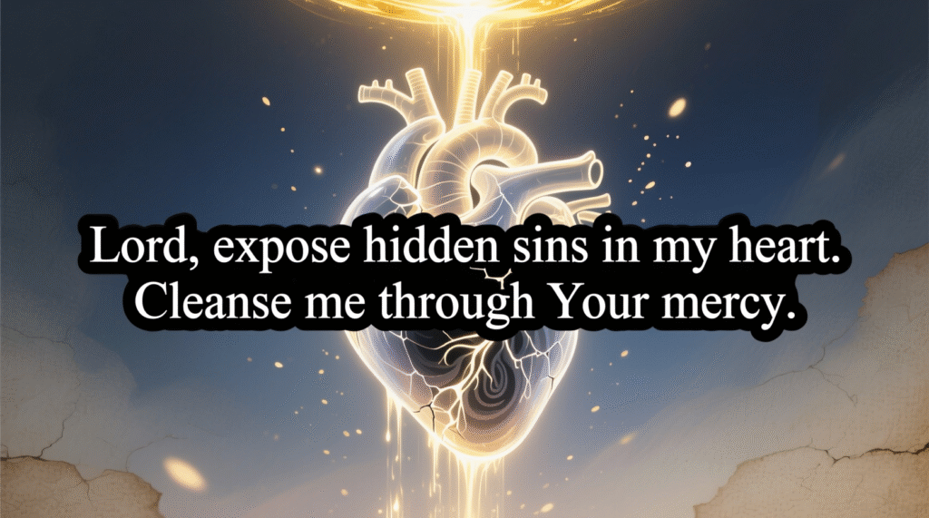 prayer for god to reveal hidden things