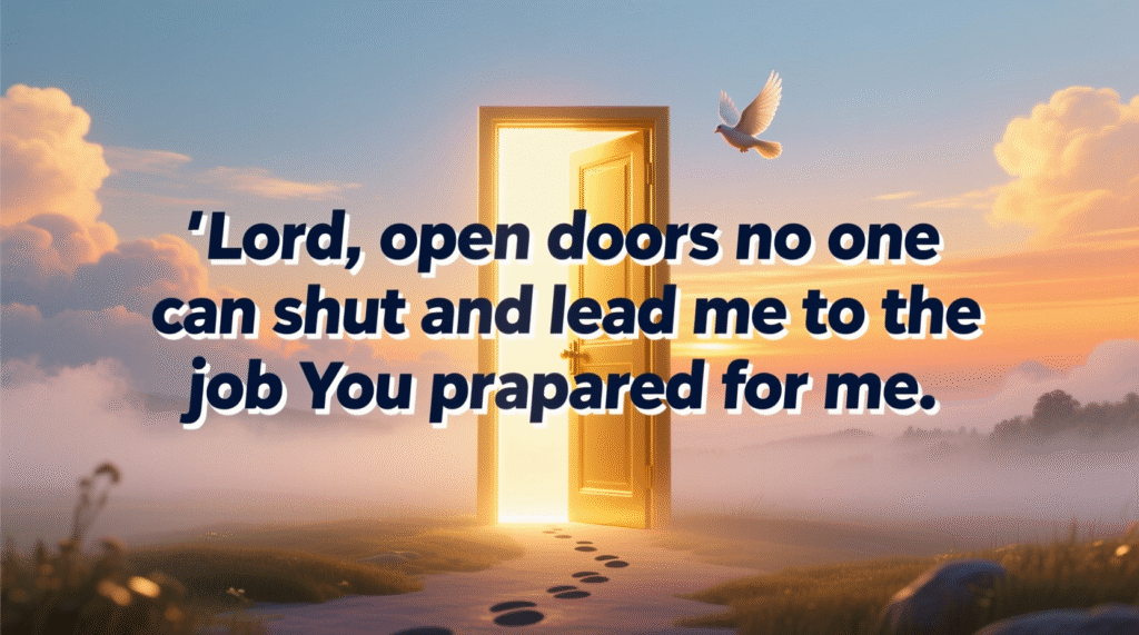 prayer for employment breakthrough