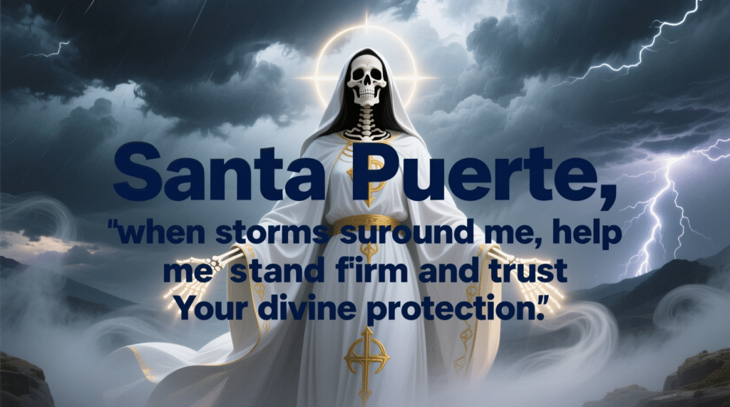 santa muerte prayer in english