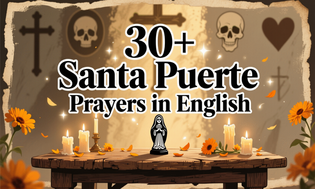 santa muerte prayer in english