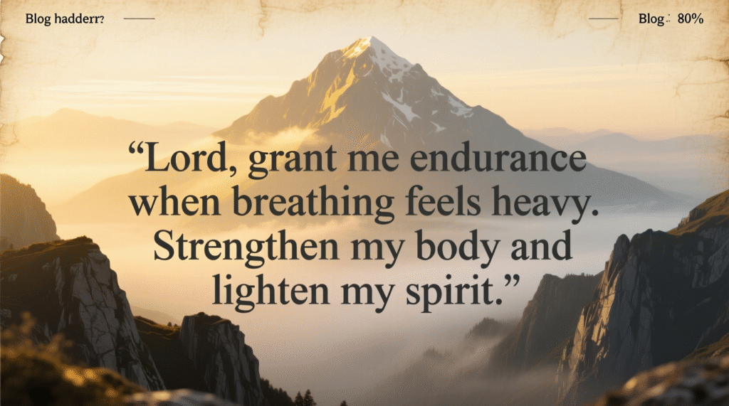 prayer for breathing difficulties