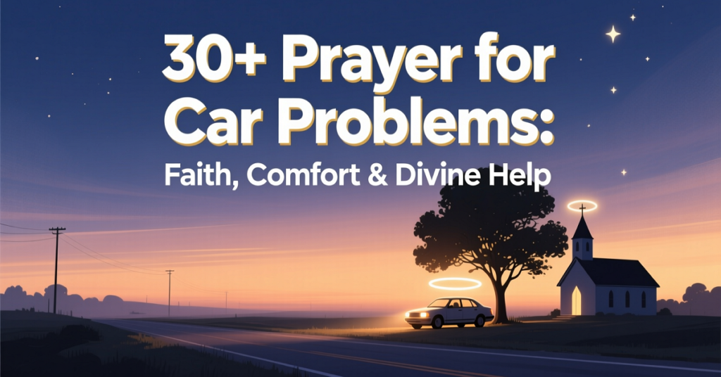 prayer for car problems