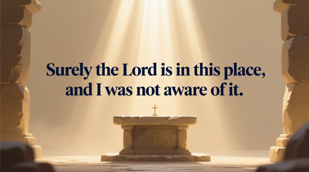 prayer points for god's presence with scriptures