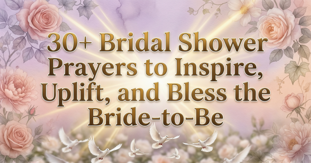 bridal shower prayer