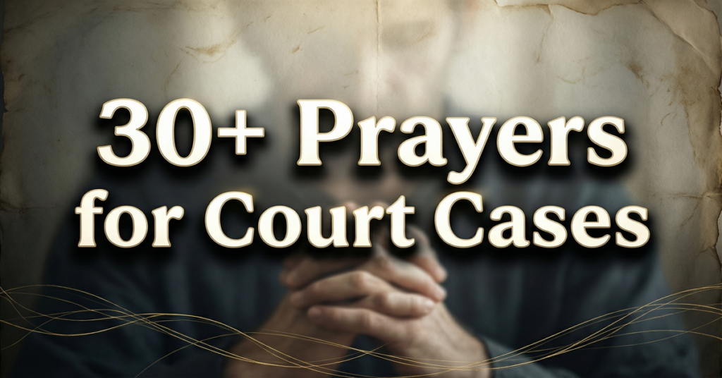 prayers for court cases