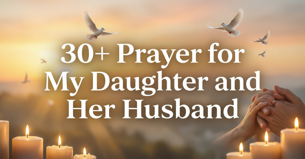 prayer for my daughter and her husband