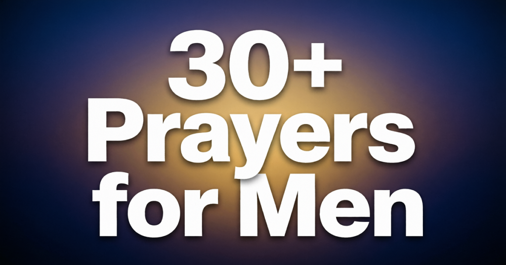 prayers for men