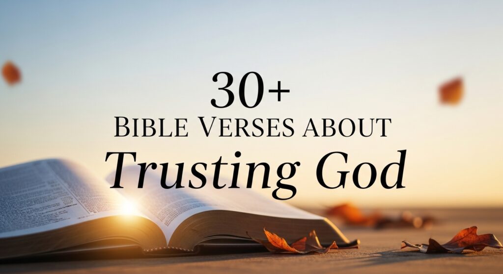 Bible Verses About Trusting God