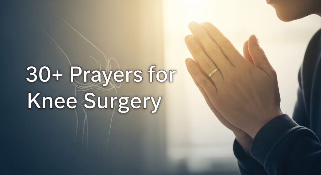 prayer for knee surgery