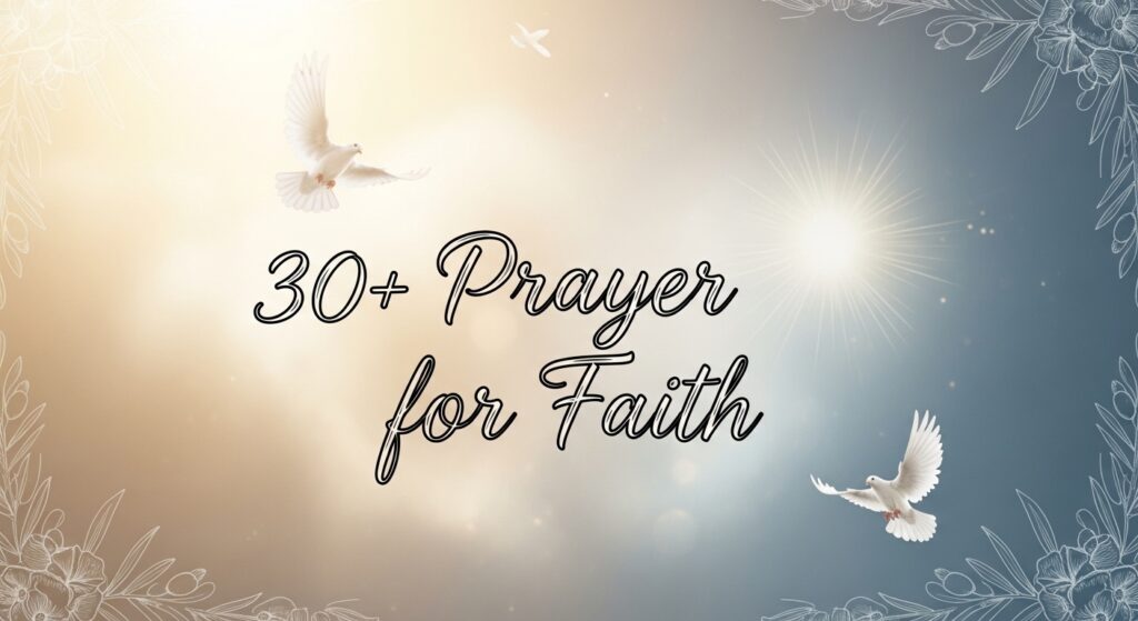 prayer for faith