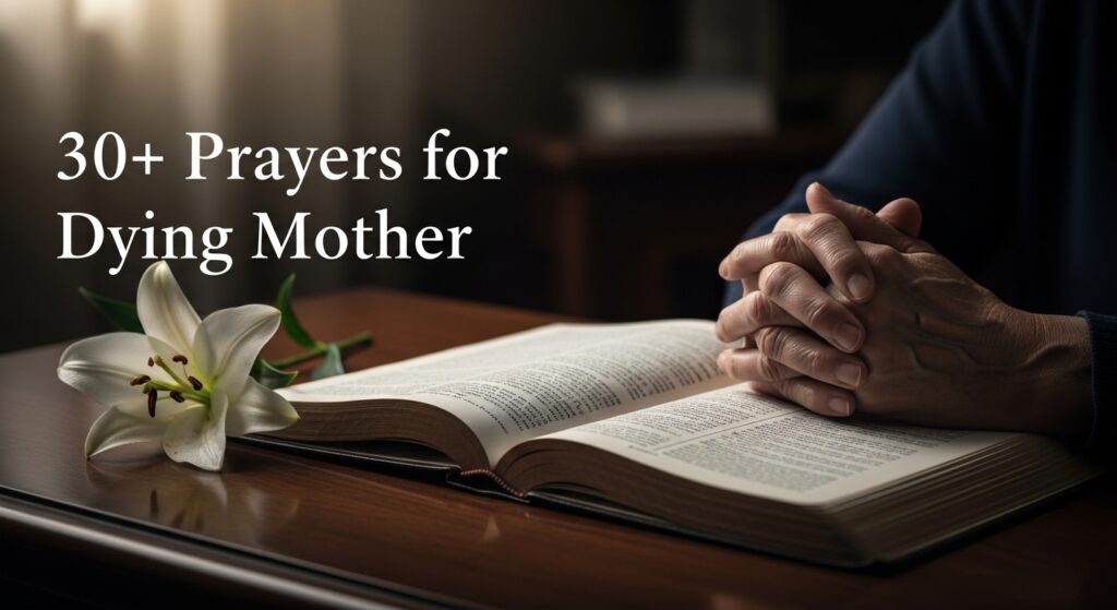 prayers for dying mother