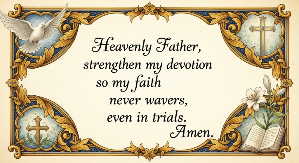 prayer for faith