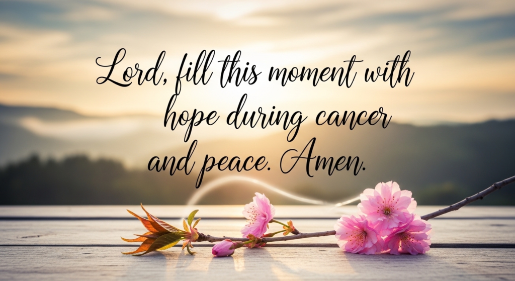 15 powerful prayers for cancer
