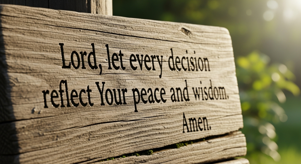 inspirational prayers for meetings