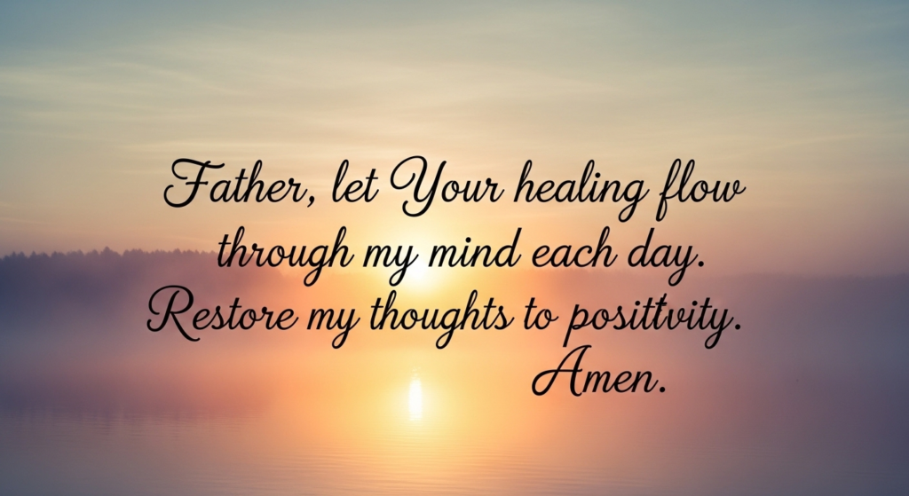 prayer for brain healing