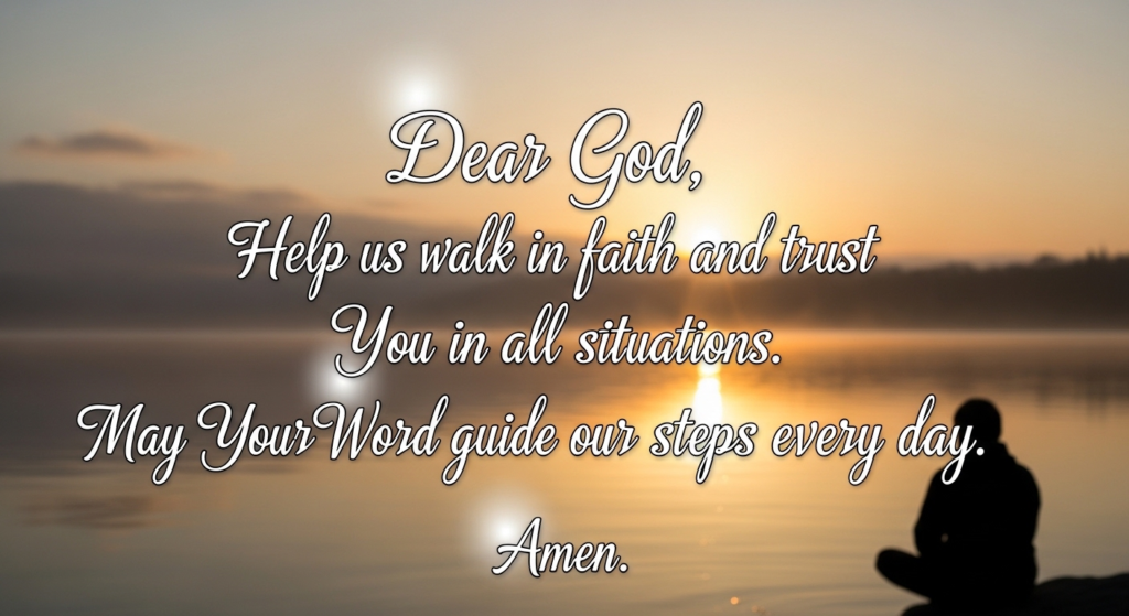 sunday school closing prayer