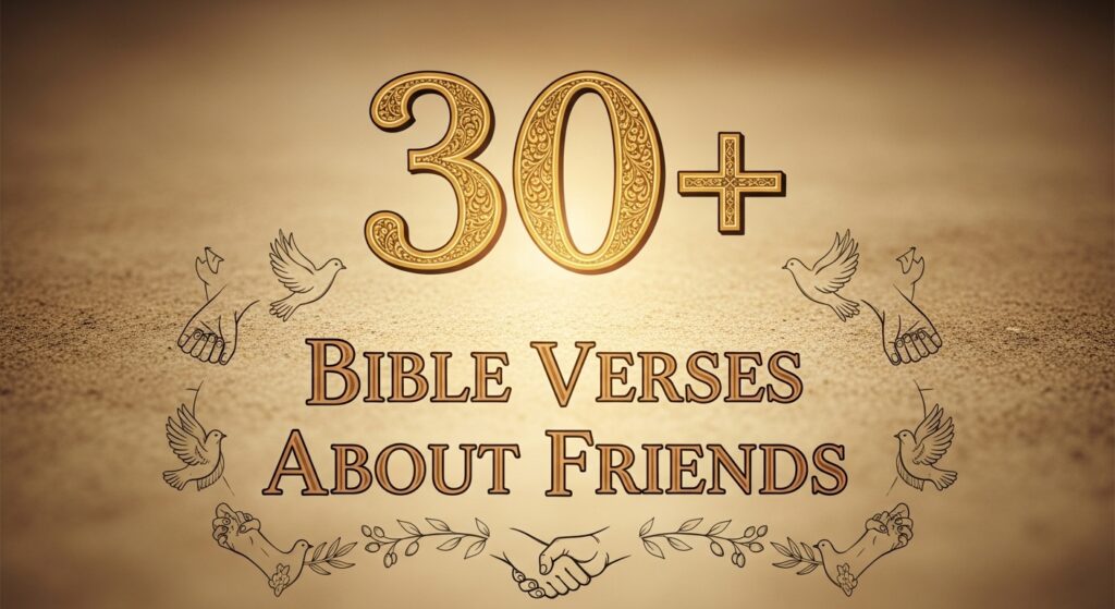 bible verses about friends