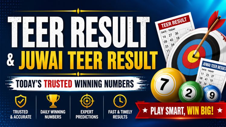 Teer Result and Juwai Teer Result – Today’s Trusted Winning Numbers