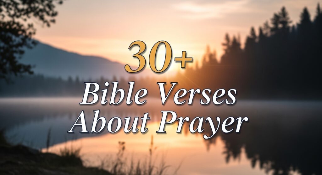 bible verses about prayer