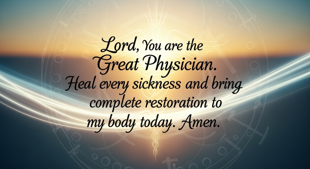 prayer for healing
