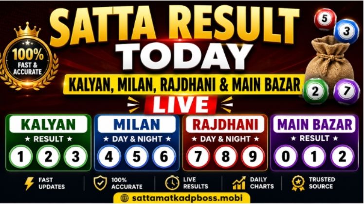 Satta Result Today – Kalyan, Milan, Rajdhani & Main Bazar Live
