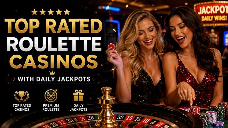 Top Rated Roulette Casinos With Daily Jackpots